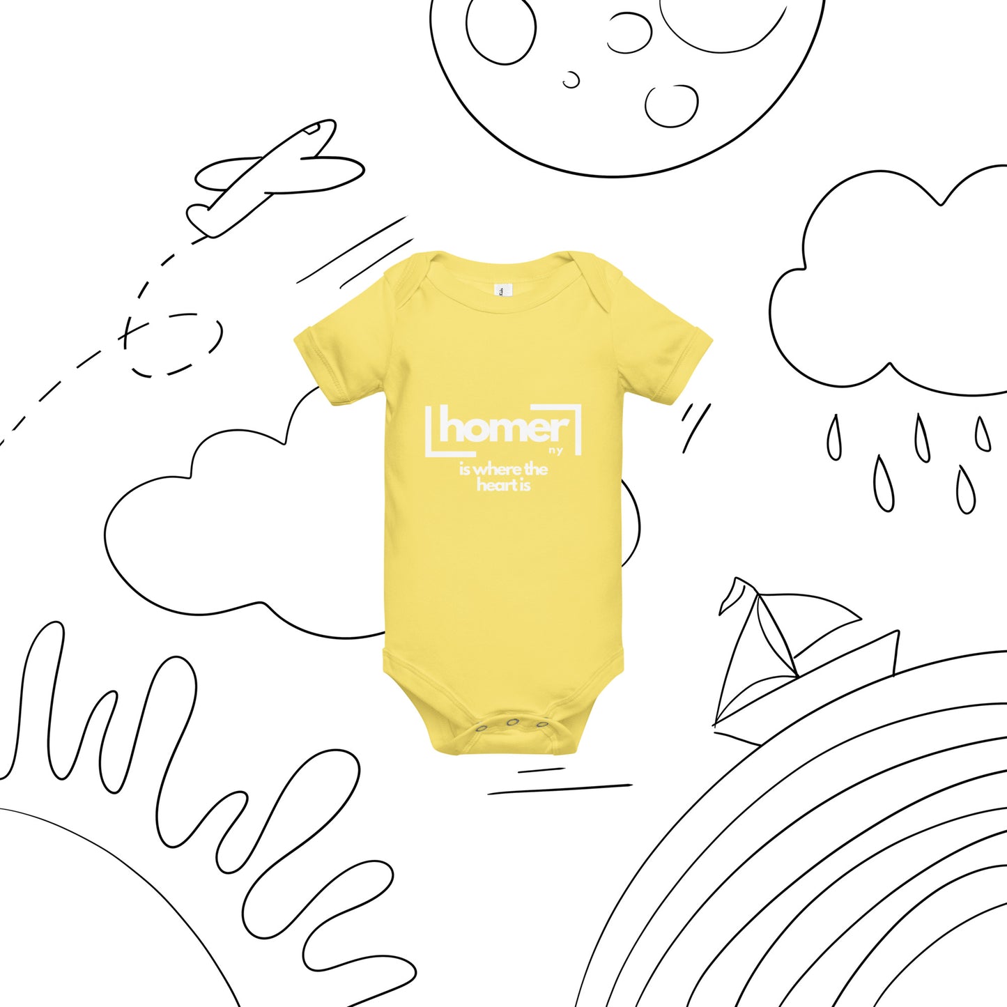 Baby short sleeve one piece