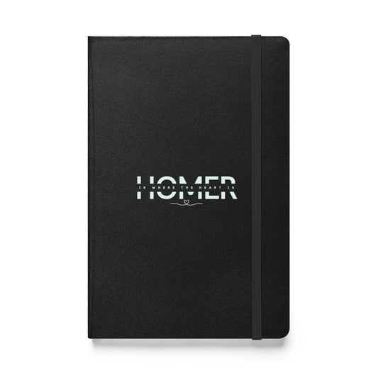 Hardcover bound notebook