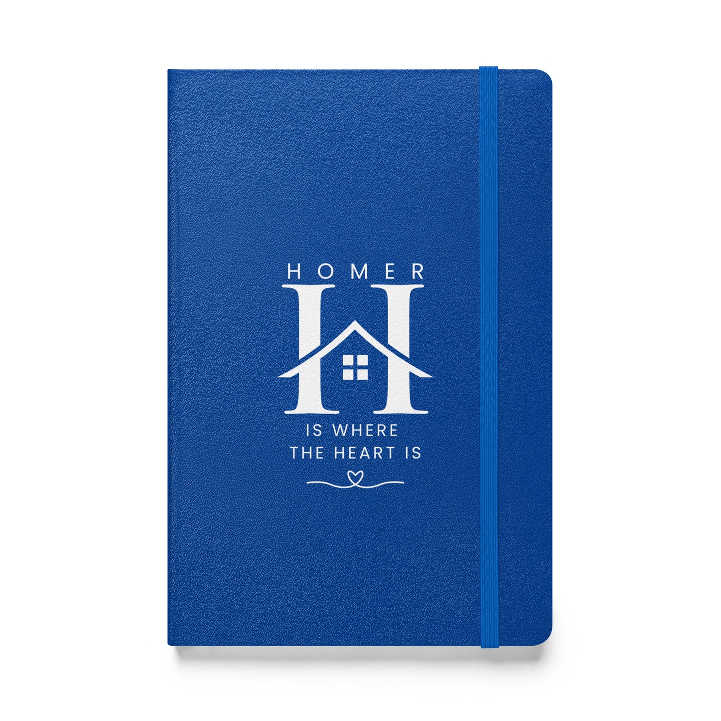Hardcover bound notebook