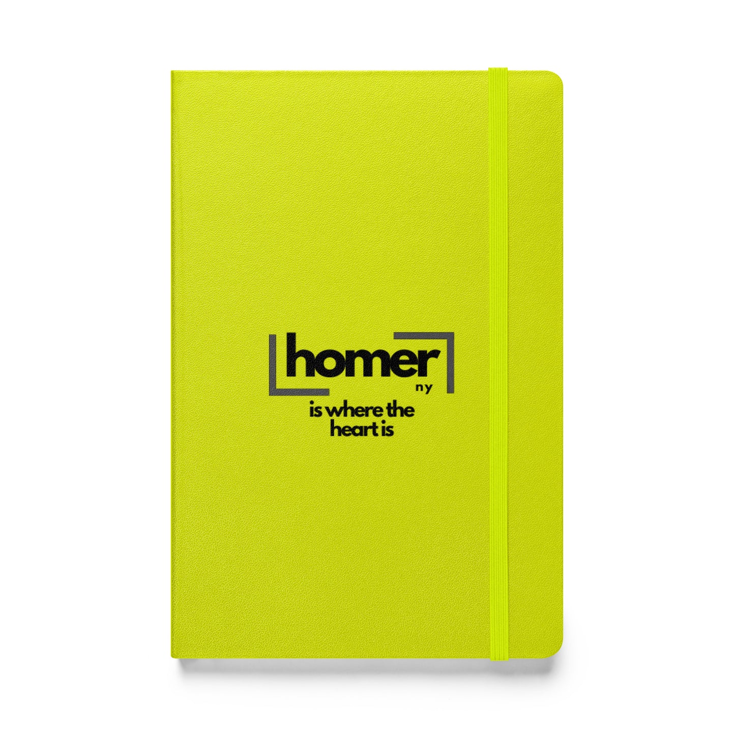 Hardcover bound notebook