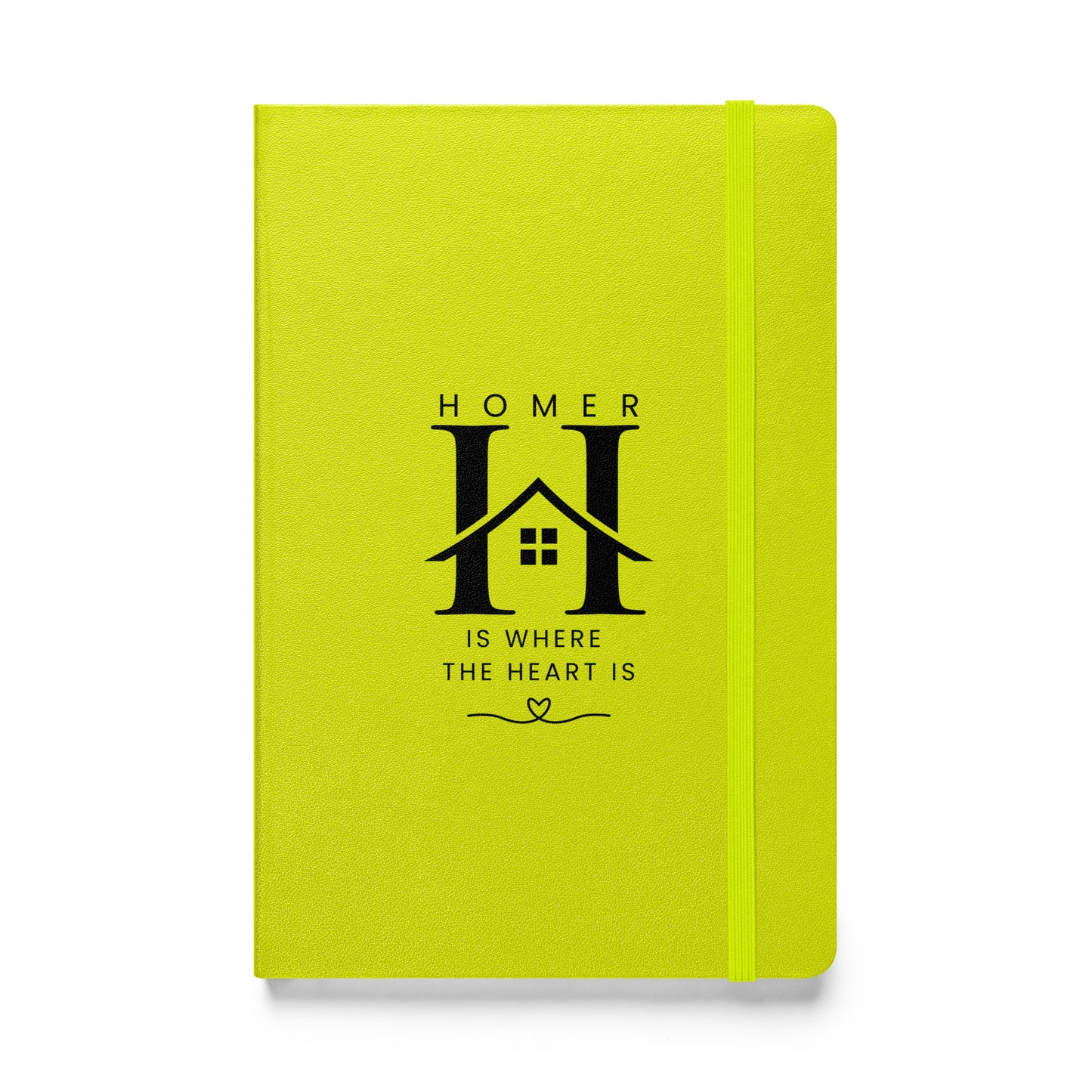 Hardcover bound notebook