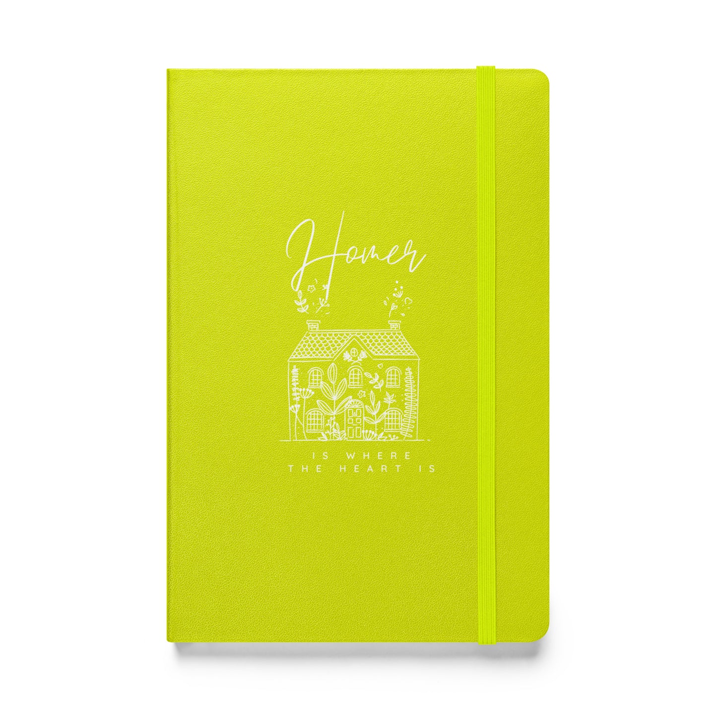 Hardcover bound notebook