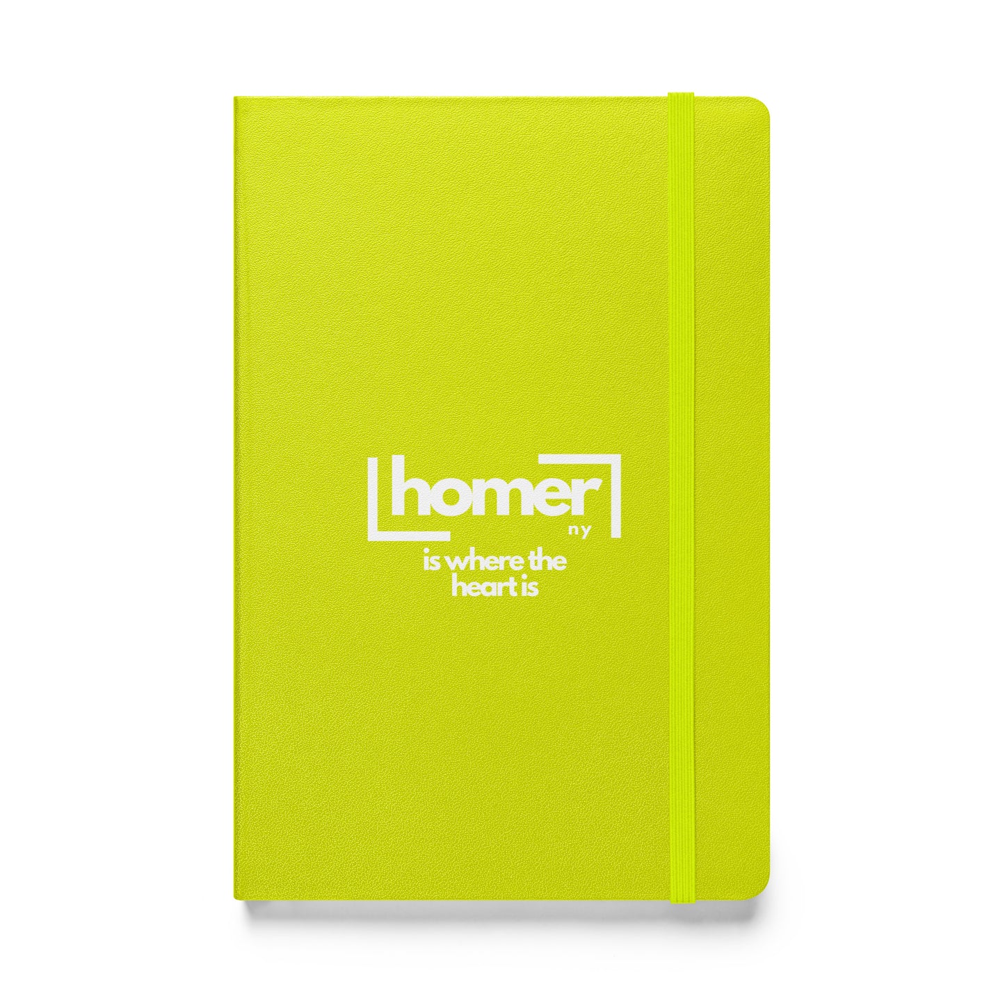 Hardcover bound notebook