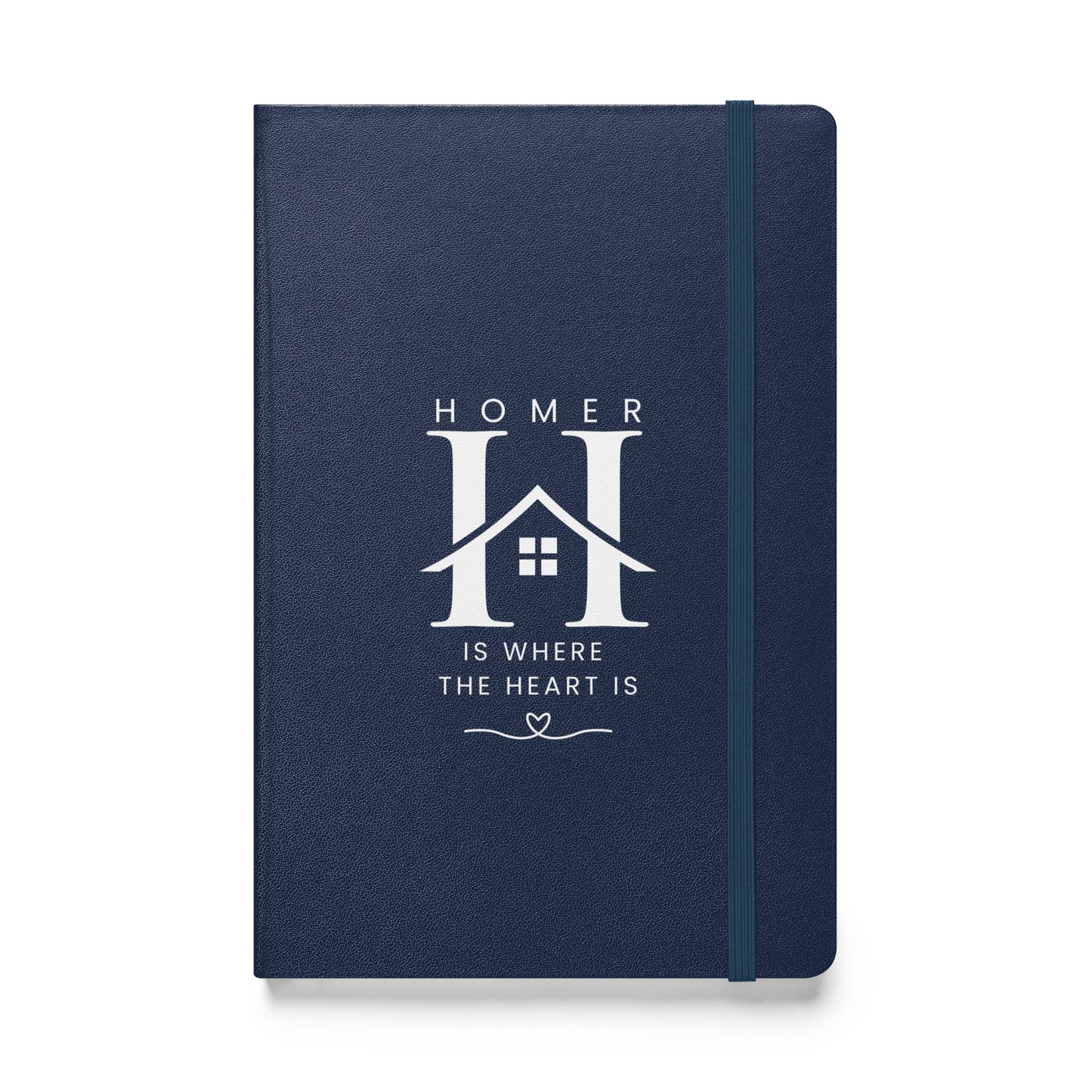 Hardcover bound notebook