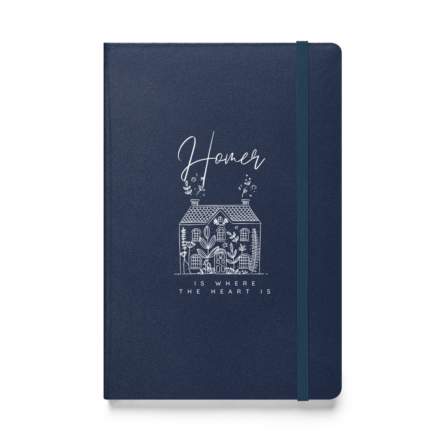 Hardcover bound notebook