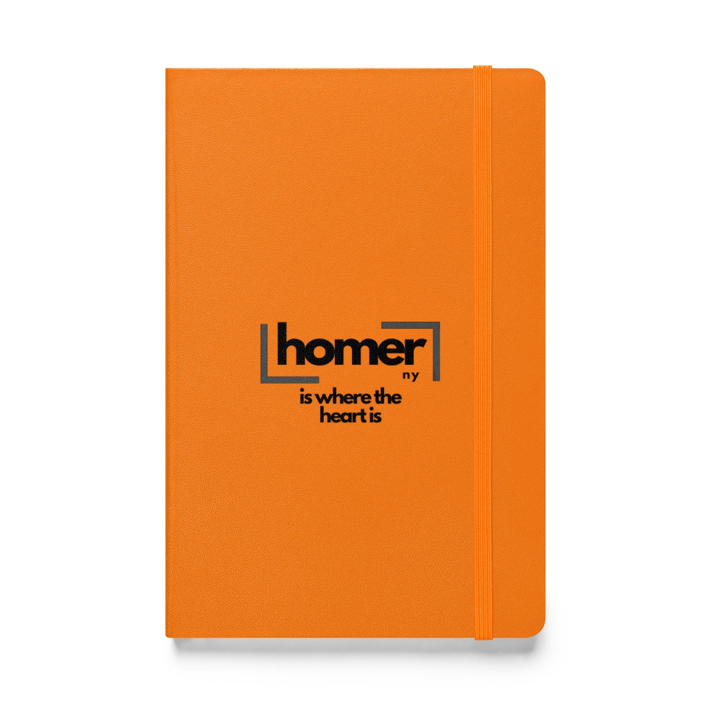 Hardcover bound notebook