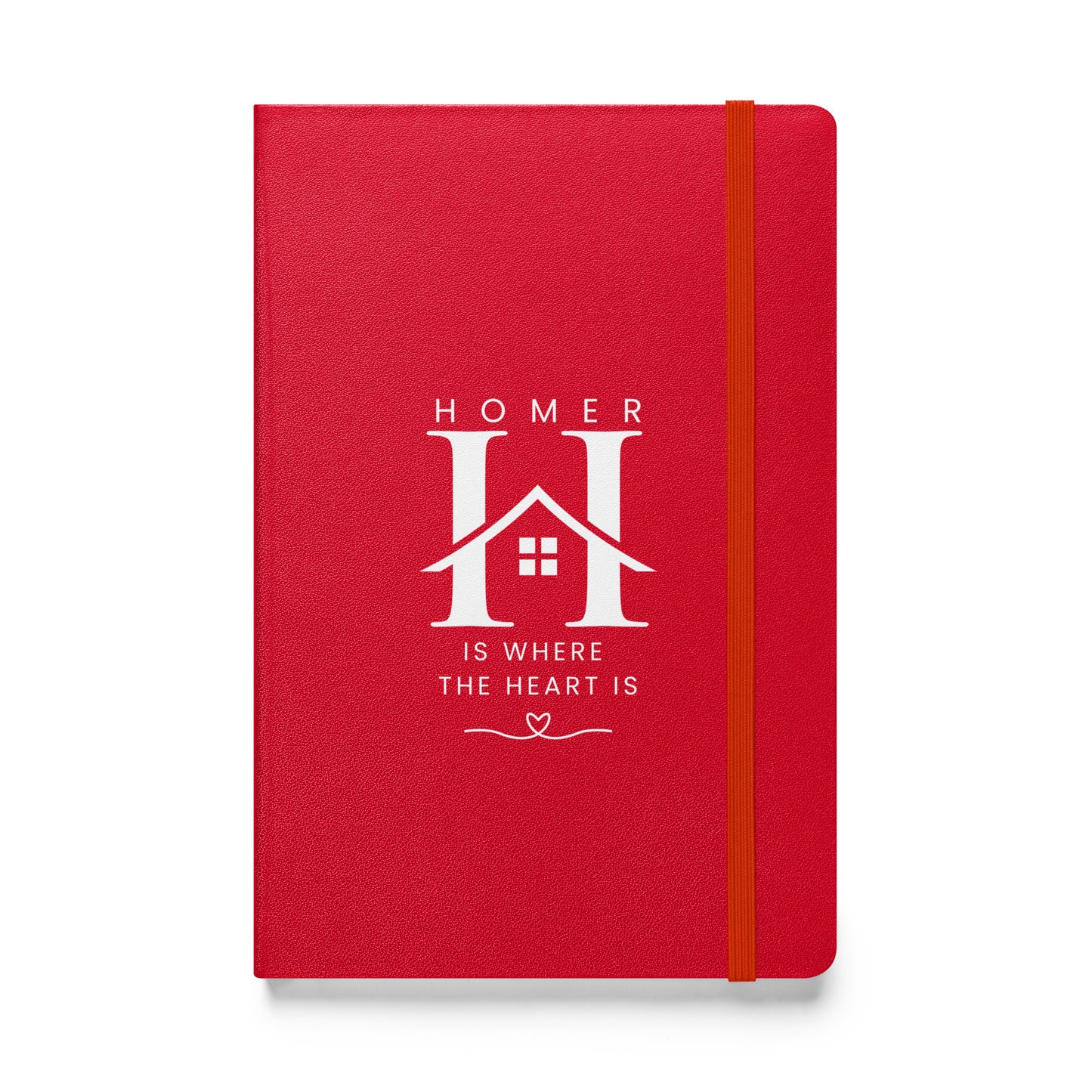 Hardcover bound notebook