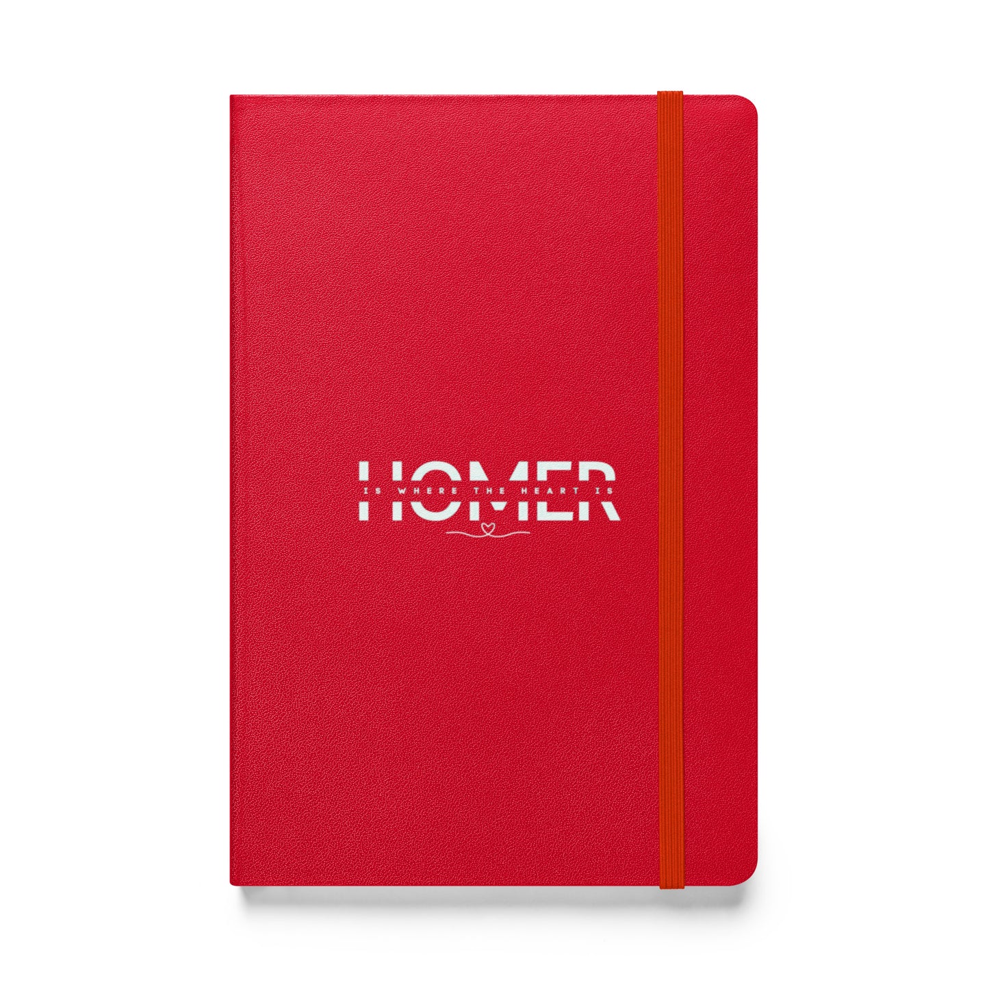 Hardcover bound notebook