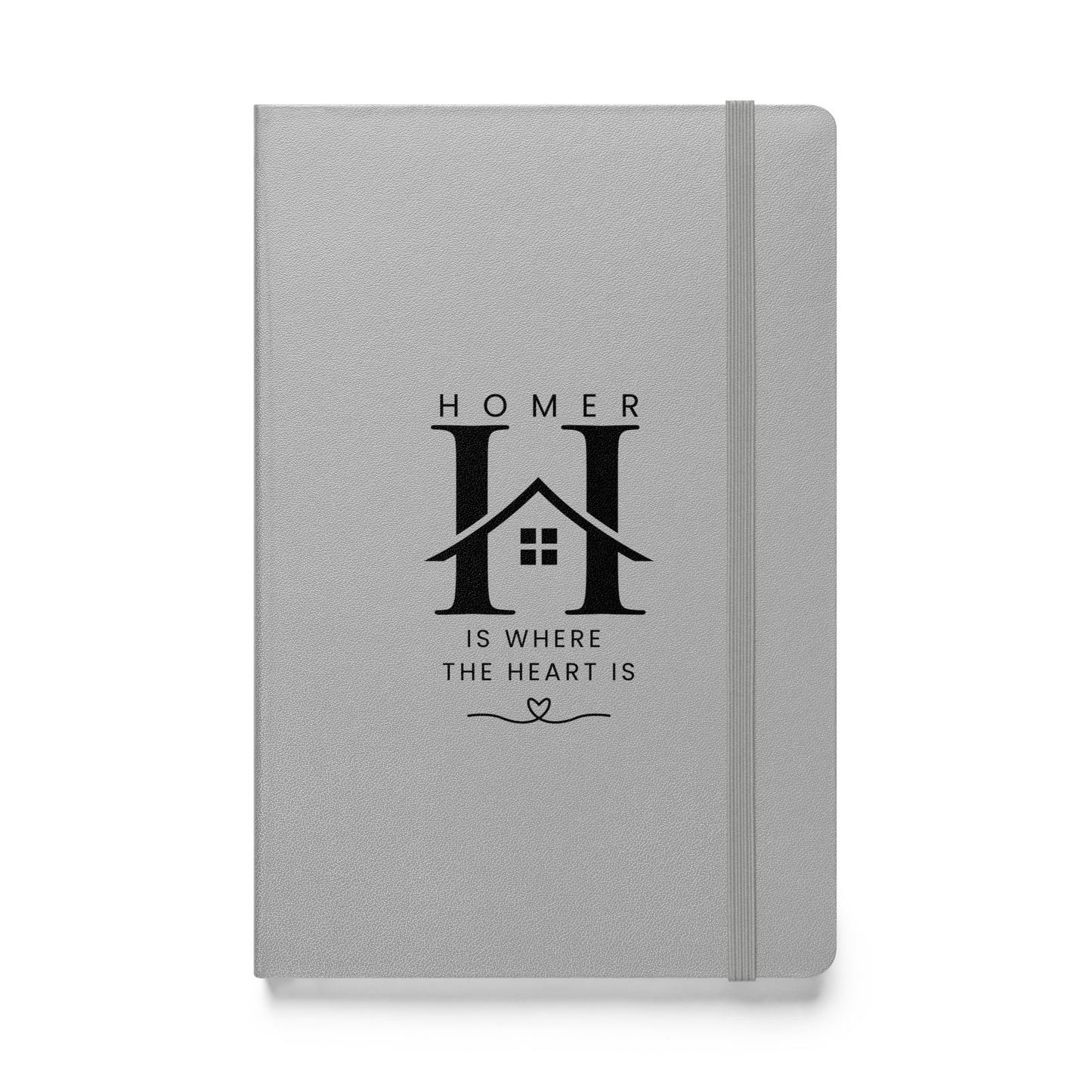 Hardcover bound notebook