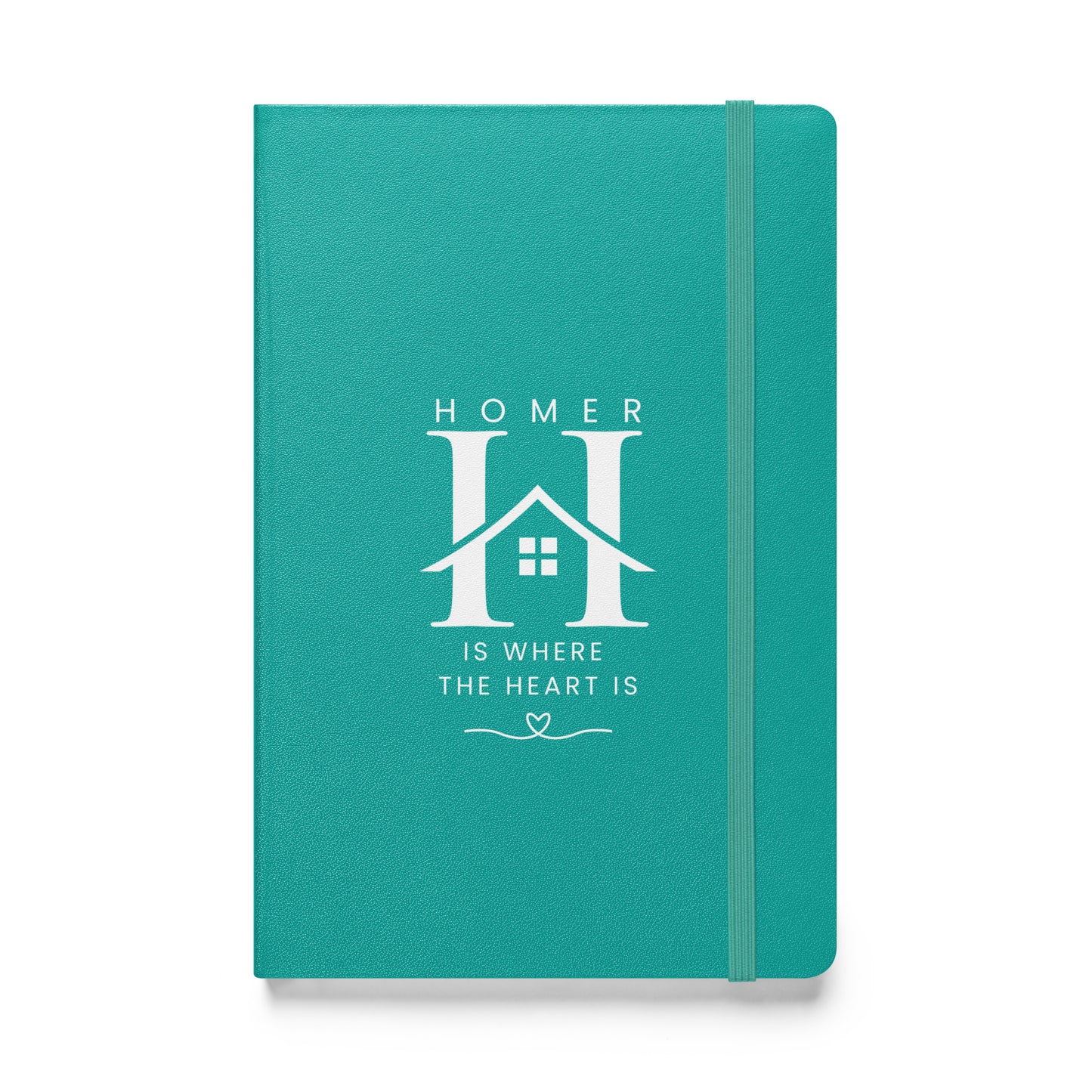 Hardcover bound notebook