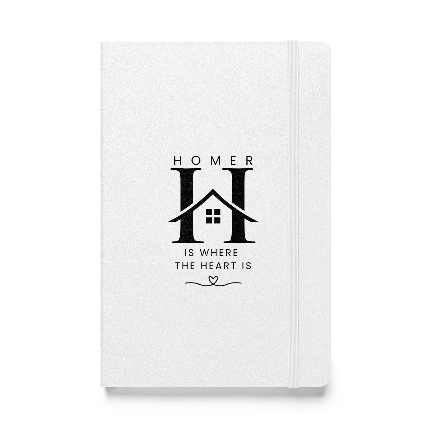 Hardcover bound notebook