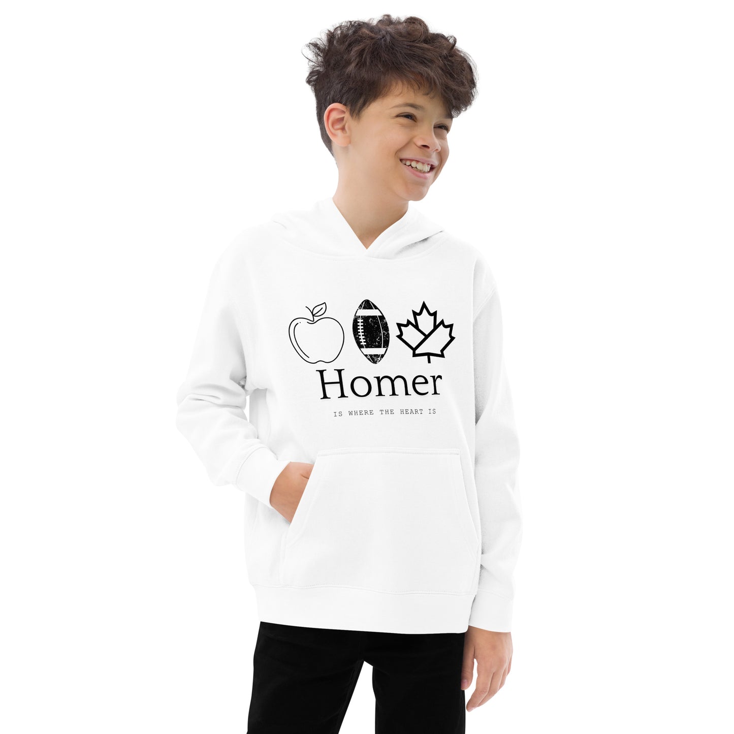 Kids fleece hoodie