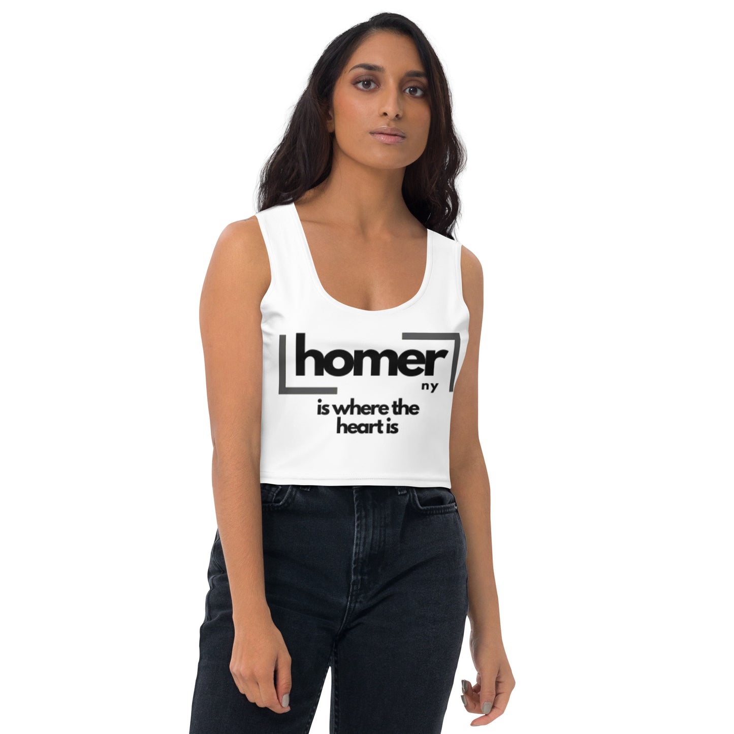 Crop Top Square outline NY