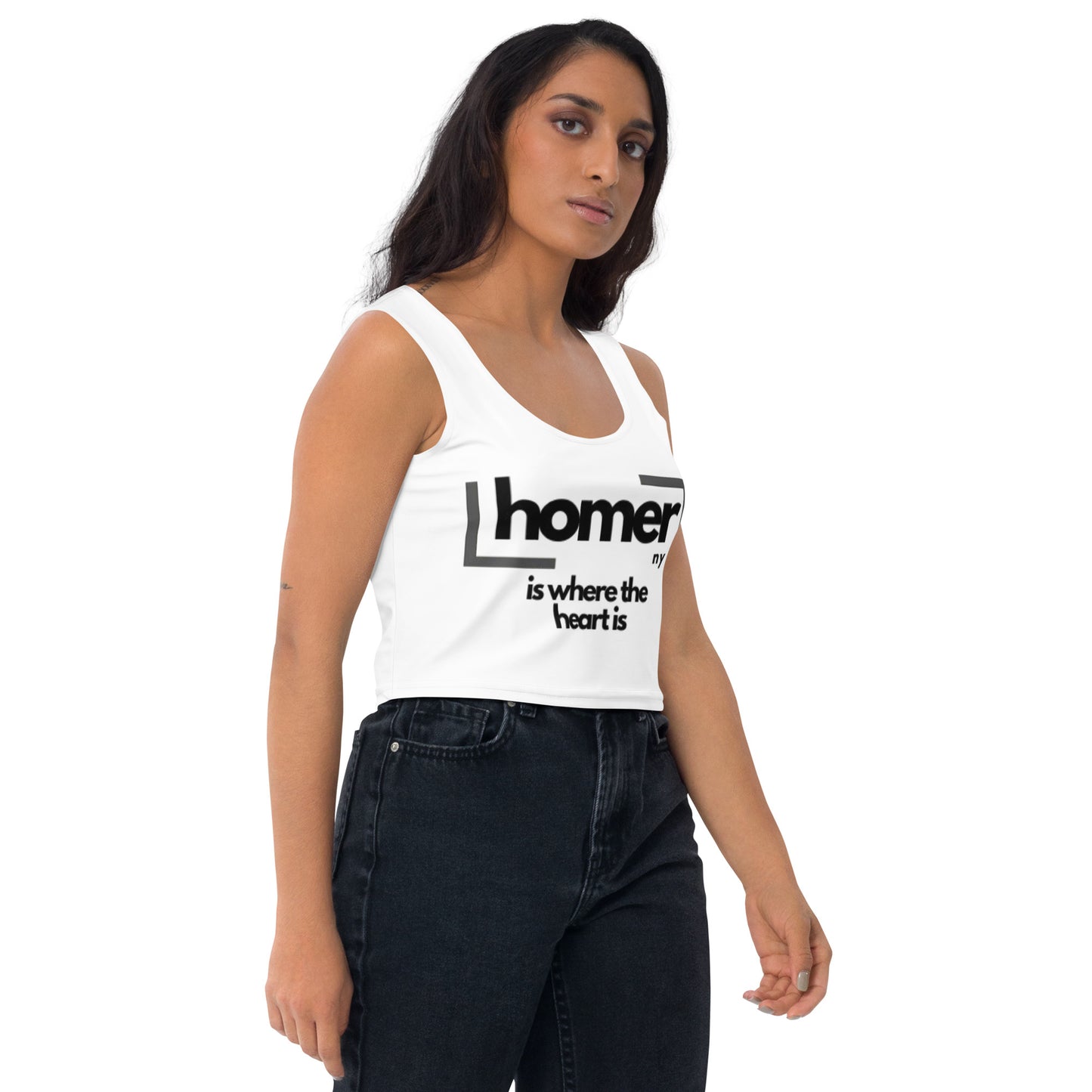 Crop Top Square outline NY