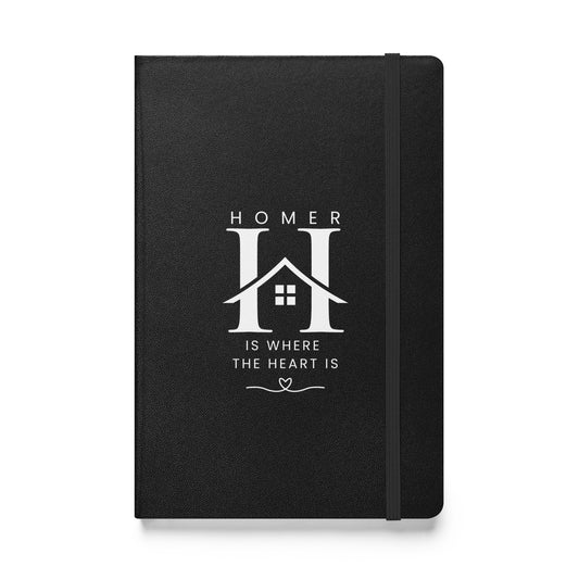 Hardcover bound notebook