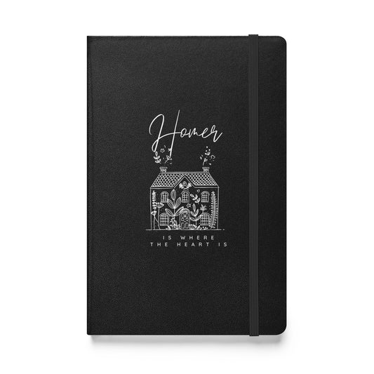 Hardcover bound notebook