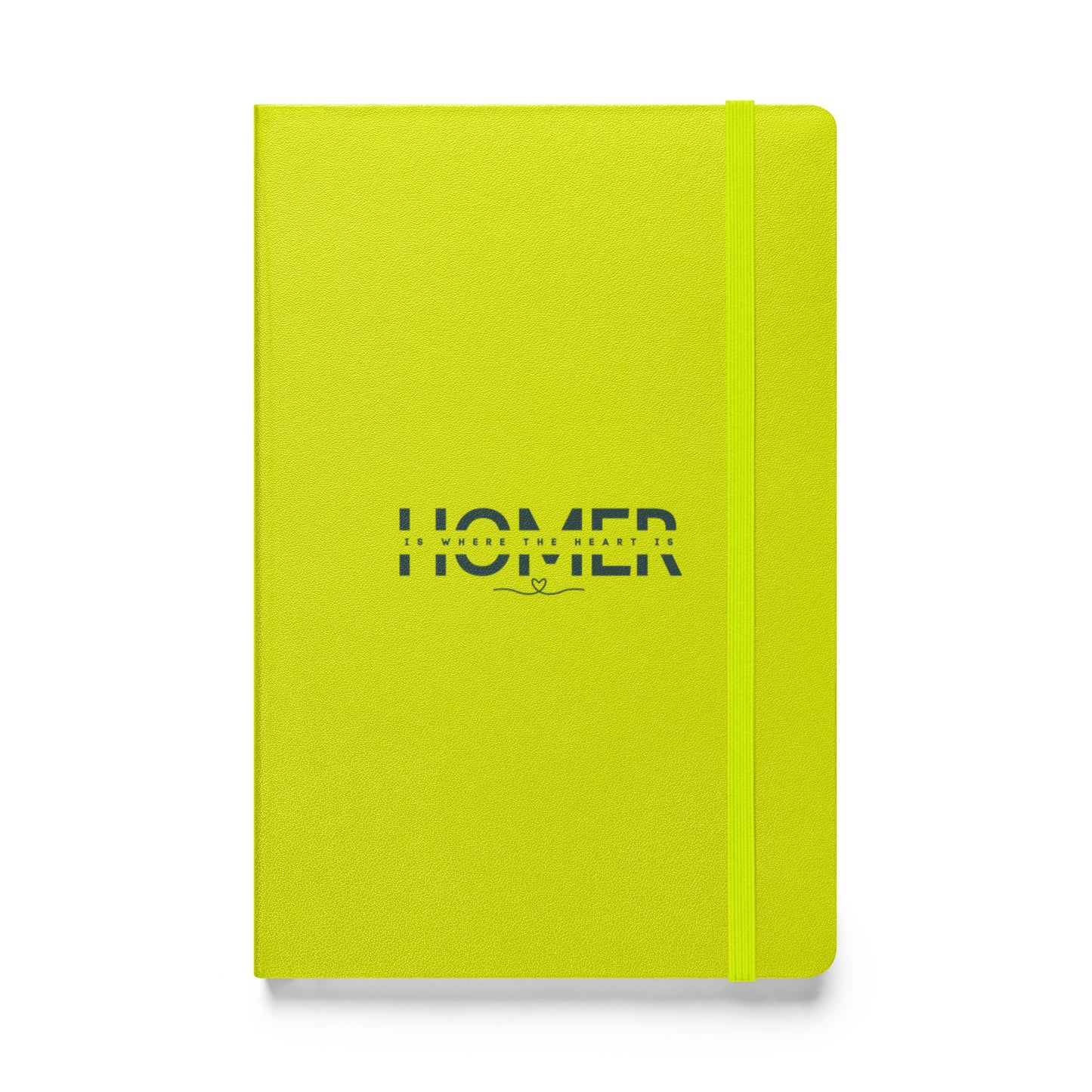 Hardcover bound notebook