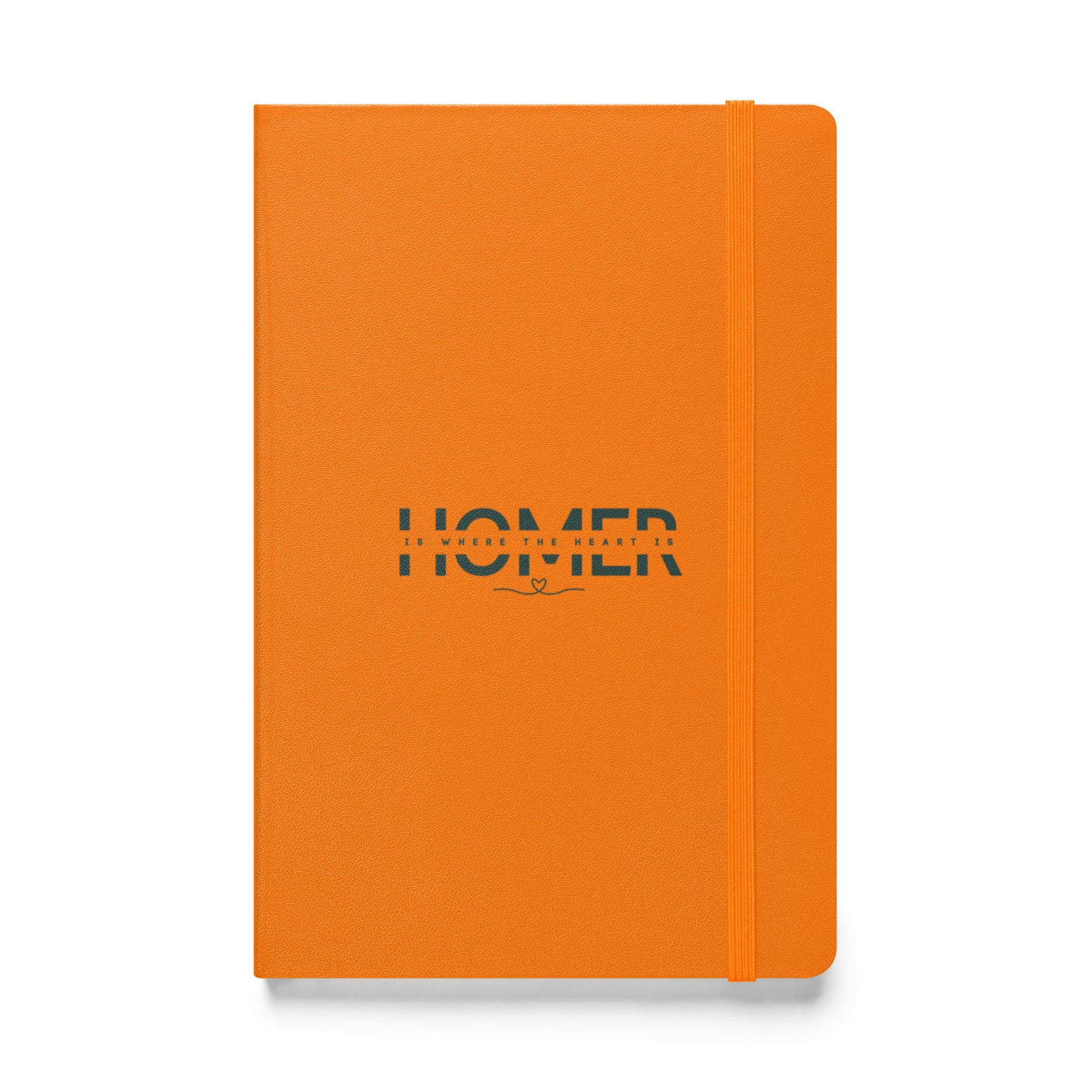 Hardcover bound notebook