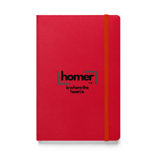 Hardcover bound notebook