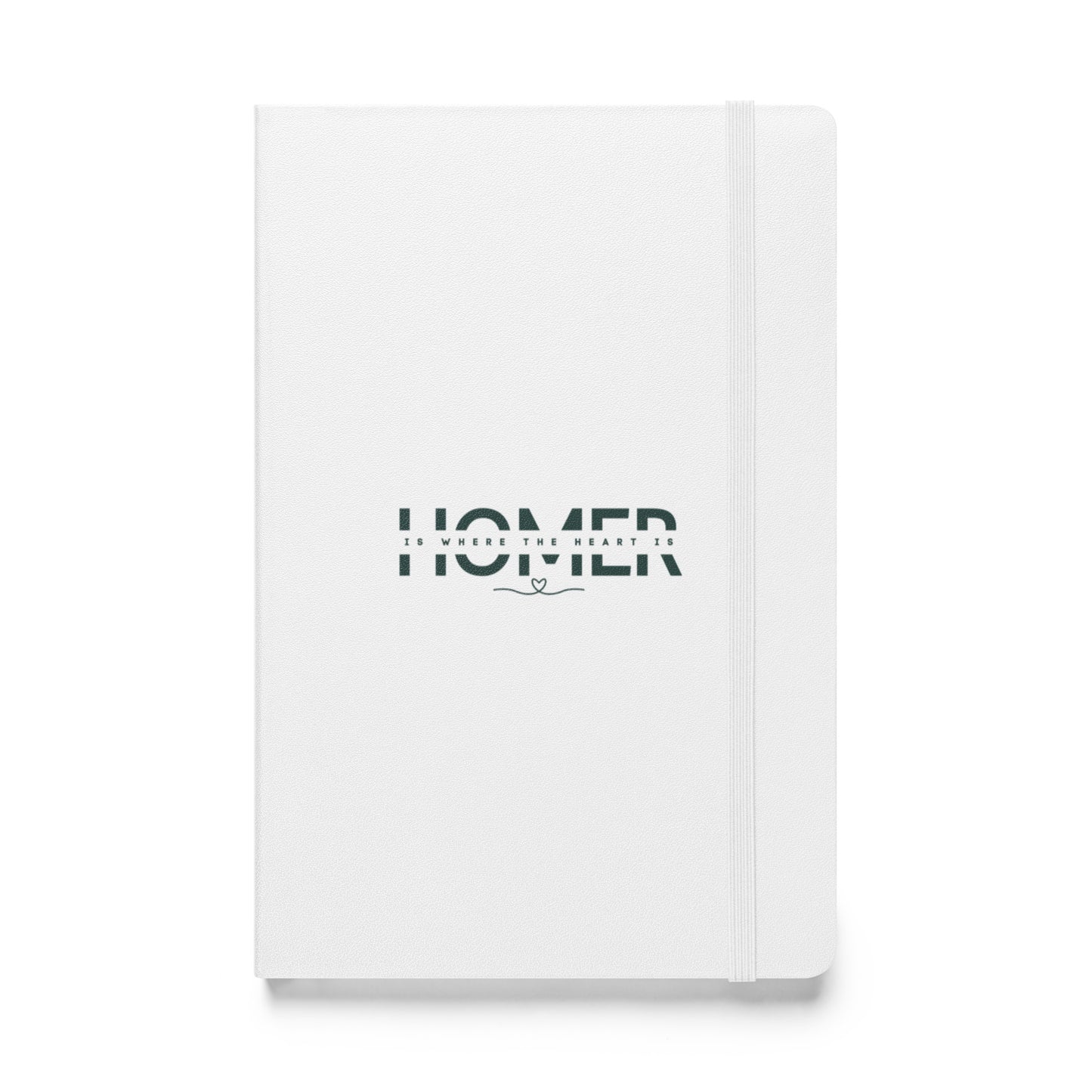 Hardcover bound notebook