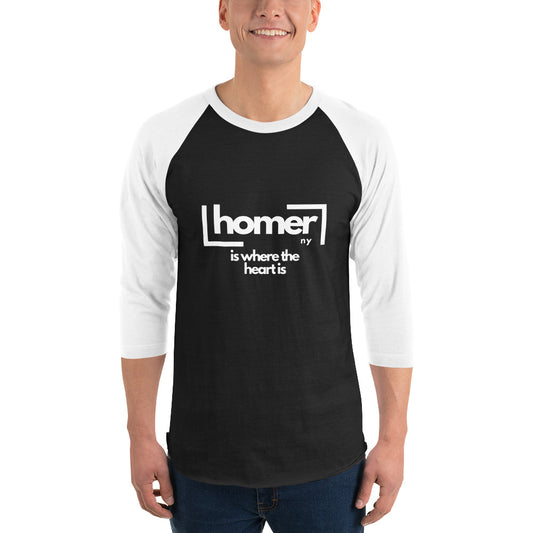 3/4 sleeve raglan shirt